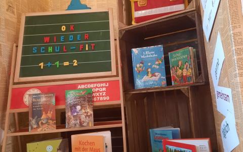 Schaufenster Schulbeginn