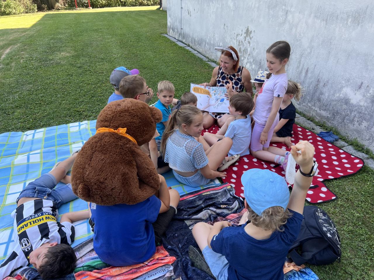 Bücherei Picknick